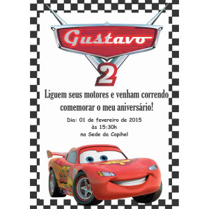 Convite Carros